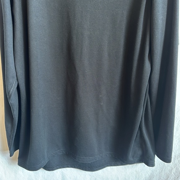 Polar Max long sleeve black crew neck shirt, size L - Picture 3 of 5